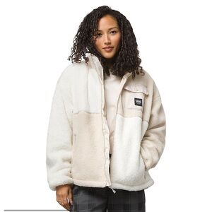 Vans Women's Cream Fleece Jacket